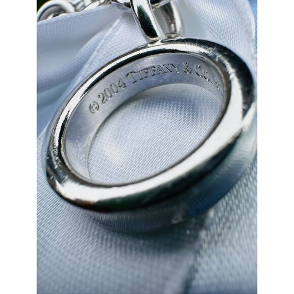 7.5" Rare and Retired Tiffany & Co 1837 Toggle Bracelet Silver - Picture 5 of 6